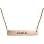 MyNameNecklace Personalized Bar with Heart Beat Cardiogram Engraved Necklace - Custom Name Jewelry Valentines Day Love Gift for Her MyNameNecklace Personalized Bar with Heart Beat Cardiogram Engraved Necklace - Custom Name Jewelry Valentines Day Love Gift for Her