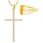 U7 Women Simple Classic 18K Gold Plated CZ Cross Pendant Necklace U7 Women Simple Classic 18K Gold Plated CZ Cross Pendant Necklace