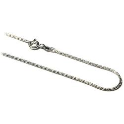 Amber by Graciana Sterling Silver Coreana Chain 1mm