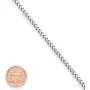 Miabella Solid 925 Sterling Silver Italian 2.5mm Franco Square Box Link Chain Bracelet for Men Women 7, 7.5, 8, 8.5 Inch Made in Italy Miabella Solid 925 Sterling Silver Italian 2.5mm Franco Square Box Link Chain Bracelet for Men Women 7, 7.5, 8, 8.5 Inch Made in Italy
