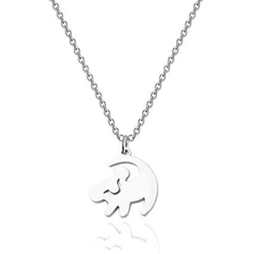 FOTAP The Lion King Inspire Gift Simba Necklace Lion King Gift Valentines Jewelry