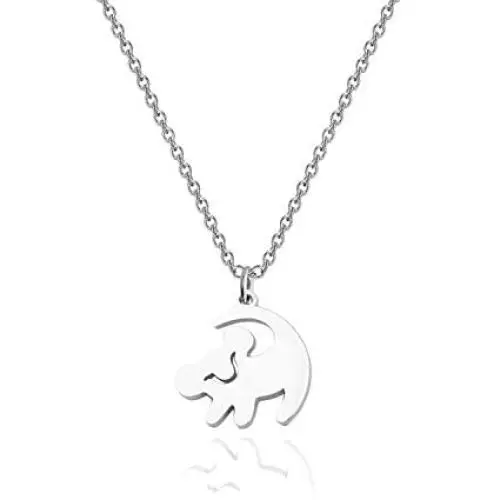 FOTAP The Lion King Inspire Gift Simba Necklace Lion King Gift Valentines Jewelry FOTAP The Lion King Inspire Gift Simba Necklace Lion King Gift Valentines Jewelry