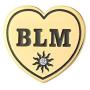 luomart Black Lives Matter Pin -BLM Pin-Black Raised Fist Pin-Enamel Pins Brooches Buttons for Hat Shirt Backpack