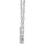 Sterling Silver Diamond Love Pendant Necklace (1/4 cttw, I-J Color, I2-I3 Clarity), 18''