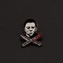 CENWA Halloween Jewelry Halloween Brooch Pin Halloween Movie Inspired Brooch Pin Horror Movie Fans Gift