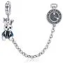 LAMOONY Safety Chain Charm 925 Sterling Silver Stopper Charm Clip Charm Lock Charm for Pandora Charm Bracelet (o) LAMOONY Safety Chain Charm 925 Sterling Silver Stopper Charm Clip Charm Lock Charm for Pandora Charm Bracelet (o)