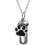 Jovivi Personalized Custom Stainless Steel Pet Puppy Dog Paw Charm Cylinder Urn Necklace Keychain for Ashes Memorial Keepsake Pendant Cremation Jewelry with Filler Kit and Box Jovivi Personalized Custom Stainless Steel Pet Puppy Dog Paw Charm Cylinder Urn Necklace Keychain for Ashes Memorial Keepsake Pendant Cremation Jewelry with Filler Kit and Box