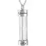 Silver Hourglass Glass Urn Necklace for Ashes Cremation Pendant Memorial Jewelry dad mom Silver Hourglass Glass Urn Necklace for Ashes Cremation Pendant Memorial Jewelry dad mom