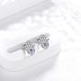 Aurora Tears Hamsa Hand Jewelry Women 925 Sterling Silver Hand of Fatima Necklace/Earring/Ring Good Luck Success Amulet Jewelry Crystal Lucky Jewellery