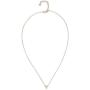 PAVOI 14K Gold Plated Bar and Delta Pendant | Layered Necklaces | Gold Necklaces for Women | 18'' Length with a 2'' Extension