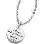 BB Becker I am Strong Sterling Silver Necklace - Gift For Strength, Birthday, Best Friend Gifts