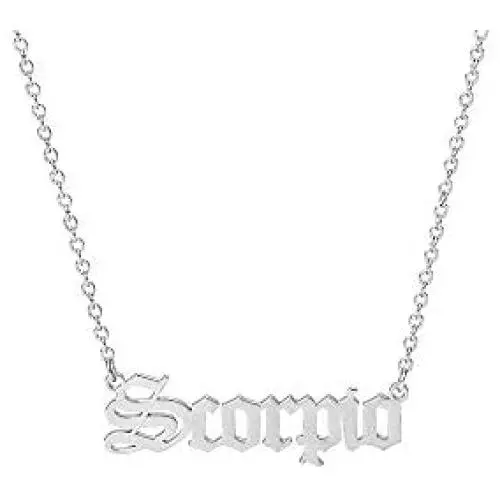 Crazy Feng Zodiac Sign Necklaces for Women Constellation Necklace Astrology Jewelry Old English Necklace 18k Gold Plated Friendship Necklace Jewelry Gift 14.2+2.75'' Crazy Feng Zodiac Sign Necklaces for Women Constellation Necklace Astrology Jewelry Old English Necklace 18k Gold Plated Friendship Necklace Jewelry Gift 14.2+2.75''