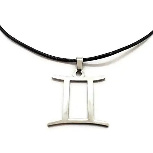 Black Bazaar 12 Constellation Stainless Steel Zodiac Pendant Necklace Astrology Silver Tone Chain for Women Jewelry Black Bazaar 12 Constellation Stainless Steel Zodiac Pendant Necklace Astrology Silver Tone Chain for Women Jewelry