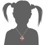 4pcs Pendant Necklaces for Kids Girls Unicorn Rainbow Mermaid Love Heart Starfish Conch Pendants Tiny Gold Plated Play Necklace Jewelry Party Favors Gifts for Little Girls Daughter