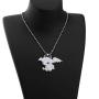 AKTAP How to Train Your Dragon Inspired Necklace Fury Night Fury Toothless Pendant Necklace Cosplay Jewelry