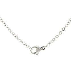 Natural Gemstone Hexagonal Pointed Reiki Chakra Pendant Necklace 19 Inch