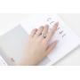 LAVUMO Matching Heart Promise Rings for Couples I Love You Engagement Wedding Ring Band Sets for Him and Her Stainless Steel High Polished Comfort Fit