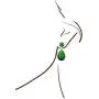 JanKuo Jewelry Gold Tone Angelina Jolie Inspired Bridal Prom Emerald Color Drop Earrings JanKuo Jewelry Gold Tone Angelina Jolie Inspired Bridal Prom Emerald Color Drop Earrings
