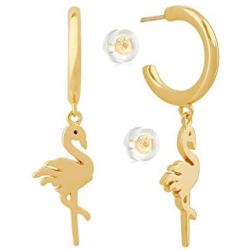 MYEARS Hoop Earrings Gold Half Open 14K Gold Filled Tiny Boho Beach Simple Delicate Handmade Hypoallergenic Jewelry Gift