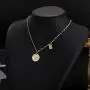 Dainty paperclip link chain necklace - gold tone necklace Y chain adjuatable necklace for Women,gift for sister,mother Dainty paperclip link chain necklace - gold tone necklace Y chain adjuatable necklace for Women,gift for sister,mother