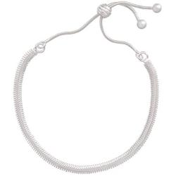 Silpada Capri Adjustable Bolo Chain Bracelet in Sterling Silver