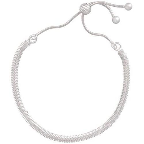 Silpada Capri Adjustable Bolo Chain Bracelet in Sterling Silver