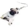 NEWEI Acrylic Fashion Puppy Pug Dog Dangle Earrings Big Long Drop For Women Kid Sweet Animal Jewelry Gift Charm