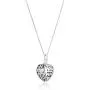 Sterling Silver Heart ''I Love U 2 The Moon and Back'' Pendant Necklace Sterling Silver Heart ''I Love U 2 The Moon and Back'' Pendant Necklace