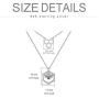 Bee Necklace for Women 925 Sterling Silver Honeycomb Bee Double Layered Choker Necklaces Jewelry Bumble Bee Gifts