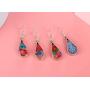 4-12 Pairs Multicolor Dangle Earrings Set for Women and Girls-Flower Life of Tree Ball Hypoallergenic Drop Dangle Earrings Wholesale in Bulk