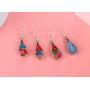 4-12 Pairs Multicolor Dangle Earrings Set for Women and Girls-Flower Life of Tree Ball Hypoallergenic Drop Dangle Earrings Wholesale in Bulk