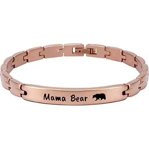 Smarter LifeStyle Elegant Mom & Mother Themed Surgical Grade Steel Womens Bracelet Gift, Many Styles to Choose from Smarter LifeStyle Elegant Mom & Mother Themed Surgical Grade Steel Womens Bracelet Gift, Many Styles to Choose from
