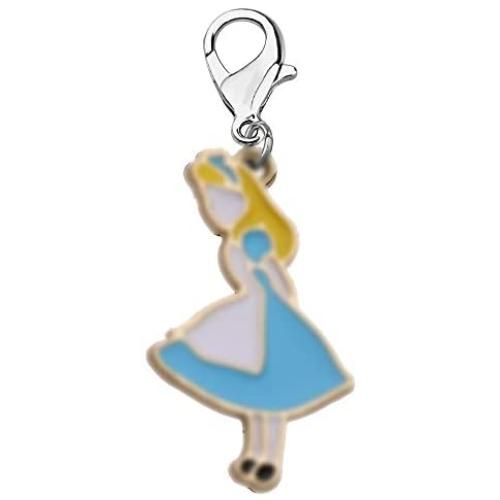 UJIMS in Wonderland Inspirational Gift Charm Zipper Adventures in Wonderland March Hare Charm Jewelry for BFF Book Lovers Gift