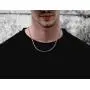 Savlano 925 Sterling Silver 1.5mm Italian Solid Figaro Link Chain Necklace Comes Gift Box for Men & Women - Made in Italy Savlano 925 Sterling Silver 1.5mm Italian Solid Figaro Link Chain Necklace Comes Gift Box for Men & Women - Made in Italy
