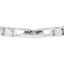 Shop LC Delivering Joy Women Diamond April Birthstone Tennis Bracelet with Stud Solitaire Earrings White Cubic Zirconia CZ Fashion Jewelry Birthday Gifts Set 7'' Cttw 11.5
