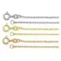 14K Gold 1.0MM Thin Rope Chain Necklace- Available in Yellow, White or Rose-14''-24''