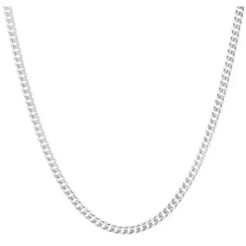 Capital Jewelry Genuine Solid Sterling Silver Cuban Curb Link .925 ITProLux Necklace Chains, Silver Chain for Men & Women, Made In Italy Capital Jewelry Genuine Solid Sterling Silver Cuban Curb Link .925 ITProLux Necklace Chains, Silver Chain for Men & Women, Made In Italy