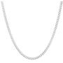 Capital Jewelry Genuine Solid Sterling Silver Cuban Curb Link .925 ITProLux Necklace Chains, Silver Chain for Men & Women, Made In Italy