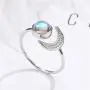 Sun Moon Open Rings Moonstone Gemstone Crescent Moon Finger Rings Mermaid Tail Statement Rings for Women Girls Birthstone Jewelry Sun Moon Open Rings Moonstone Gemstone Crescent Moon Finger Rings Mermaid Tail Statement Rings for Women Girls Birthstone Jewelry