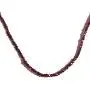 Shop LC 925 Sterling Silver Rhodium Plated Round Rhodolite Garnet Beads Necklace Jewelry Birthday Gifts for Women Size 18'' Ct 36.1