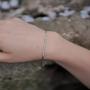 Fuck Off Morse Code Bracelet Inspiration Friendship Encouragement Gift For Women Girls White Tiny Pony Seed Beads Black String Bracelets