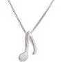 Blingsoul Music Note Sterling Silver Necklace - Music Pendant Chain Necklace Jewelry Gift for Women Blingsoul Music Note Sterling Silver Necklace - Music Pendant Chain Necklace Jewelry Gift for Women