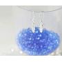 AUBE JEWELRY Hypoallergenic 925 Sterling Silver Dainty Feather Dangle Earrings for Women