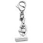 AKTAP DNA Earrings Science Flask Earrings DNA Double Helix Necklace Science Jewelry Chemistry Gifts Chemistry Biology DNA Lab Tech Charm Y Necklace