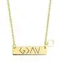 SUNSH God is Greater Than The Highs and Lows Pendant Necklaces for Women Teen Girls Coordinates Specific Bar Necklace Religious Best Friend Girlfriend Wife Mother Daughter Lover Jewelry Gifts Gold
