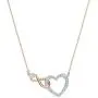 Swarovski Womens Infinity Heart Jewelry Collections, Mixed Metal Finish, Clear Crystals Swarovski Womens Infinity Heart Jewelry Collections, Mixed Metal Finish, Clear Crystals