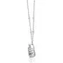 Gin & Grace 10K White Gold Natural Diamond & Pear Cut Genuine Aquamarine Pendant Necklace for Women Gin & Grace 10K White Gold Natural Diamond & Pear Cut Genuine Aquamarine Pendant Necklace for Women