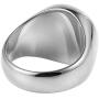 HZMAN Bible Verse Prayer Rings Christian Jewelry Silver/Gold Stainless Steel Praying Hands Bands