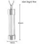 Silver Hourglass Glass Urn Necklace for Ashes Cremation Pendant Memorial Jewelry dad mom Silver Hourglass Glass Urn Necklace for Ashes Cremation Pendant Memorial Jewelry dad mom