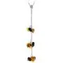 Sterling Silver Multicolor Amber Caramel Kiss Collection Y Necklace 19 Inches